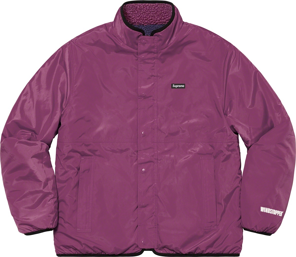Reversible Colorblocked Fleece Jacket view 14
